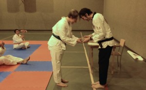 Student receives Purple Belt
