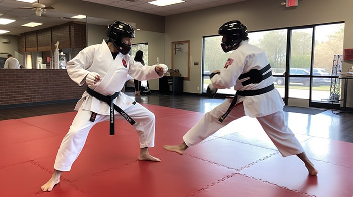 Taekwondo Sparring for Fitness and Conditioning
