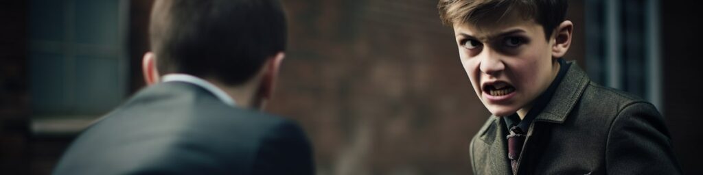 Bullying self-defence tactics