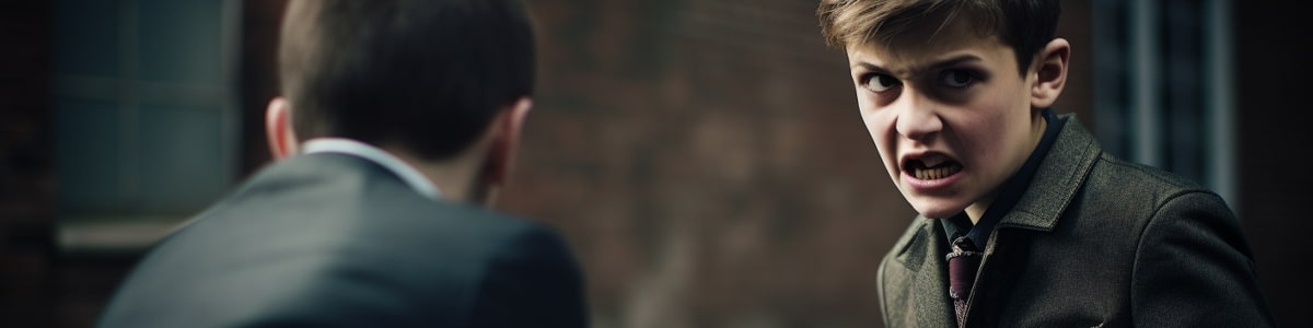 Bullying self-defence tactics