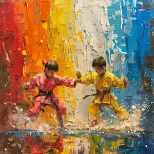 Christian values in Taekwondo.