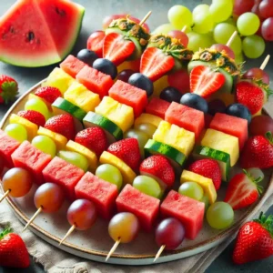 fruit skewers