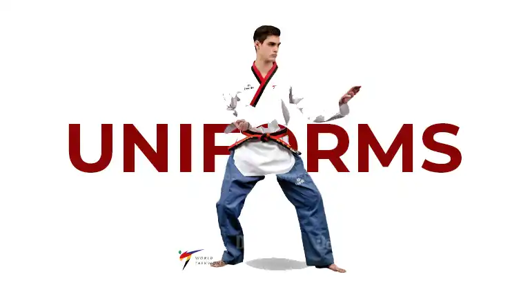 Taekwondo training uniform