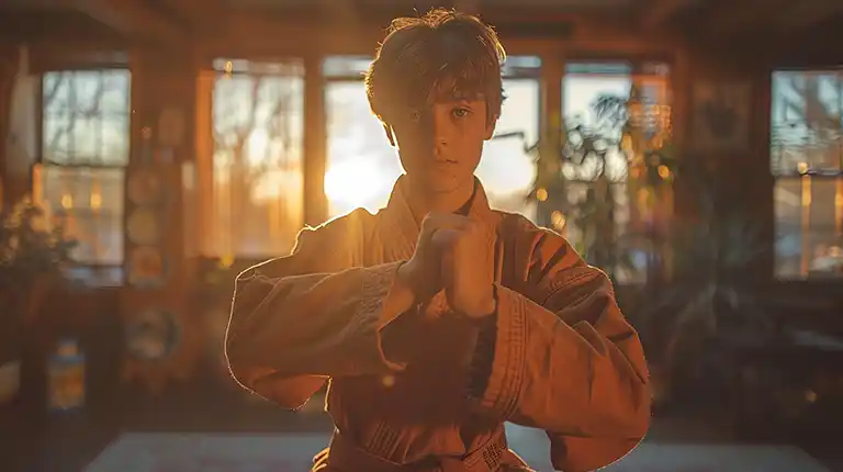 Taekwondo for kids building self-confidence