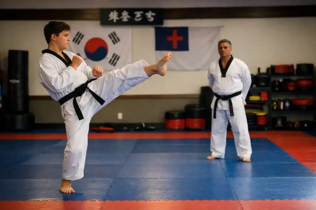 Taekwondo confidence